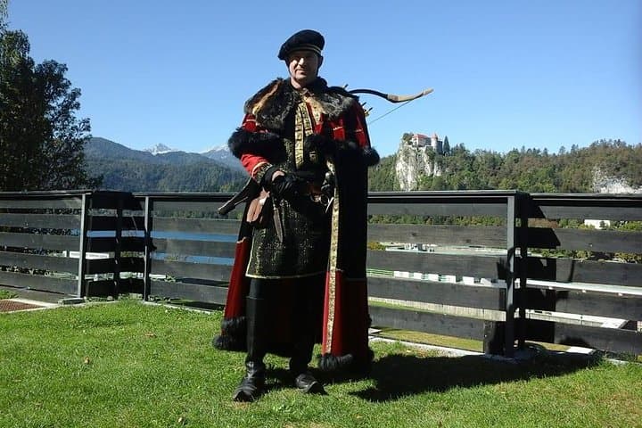Medieval Bled Walking Tour: Costumed Shoreline Walk & Local History