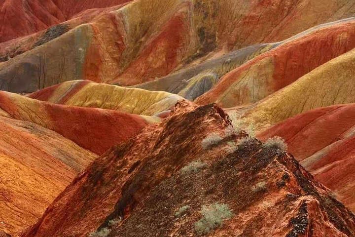 Hike China’s Rainbow Mountains: Binggou & Zhangye Danxia Day Tour from Zhangye photo 4