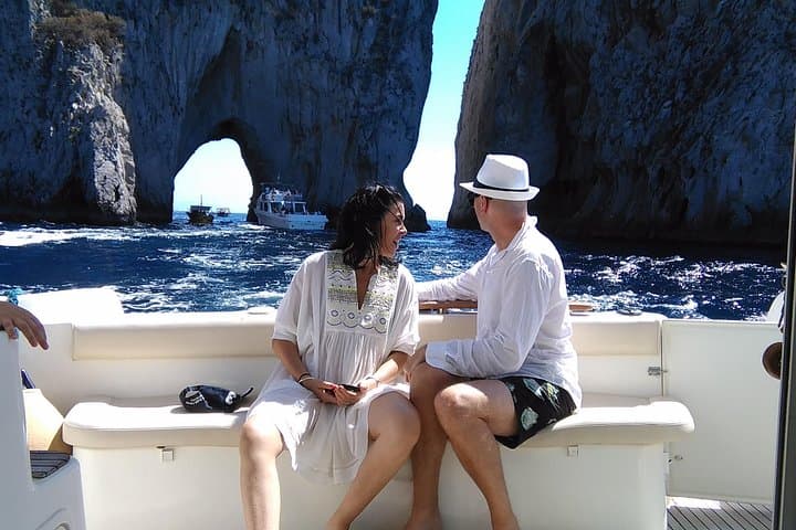 Capri Private Boat Tour: Swim Emerald Coves & Explore Hidden Grottos