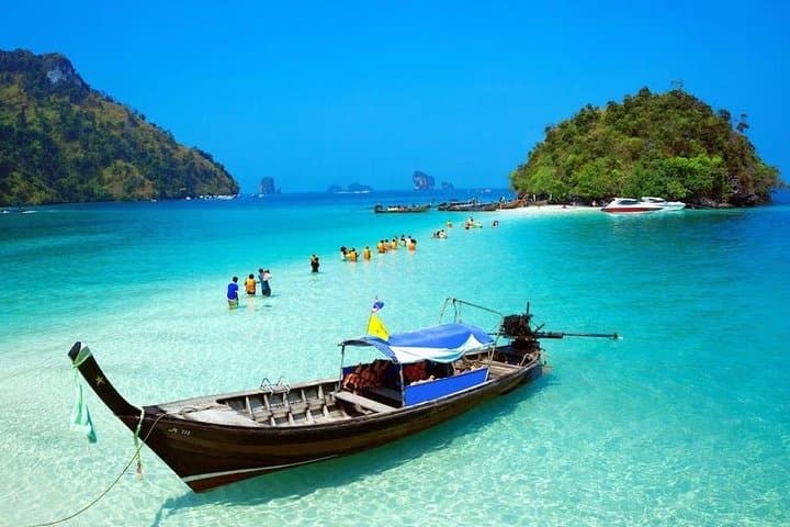Krabi 4-Islands Longtail Boat Tour: Poda, Chicken, Tub & Pranang Cave photo 2
