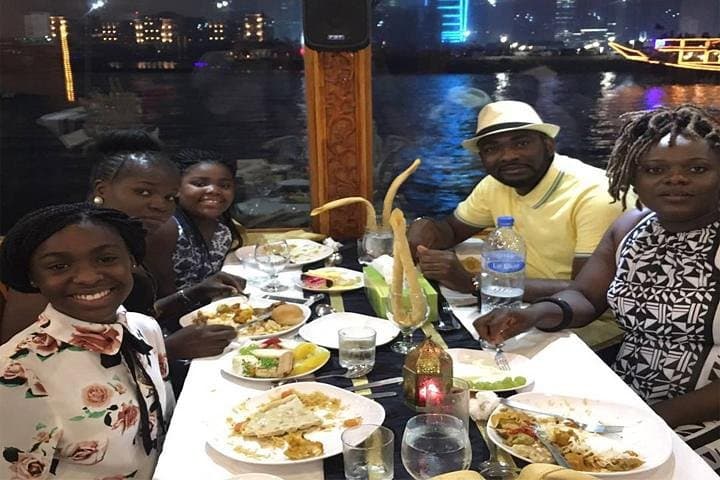 Moonlit Dhow Cruise Dinner on Dubai Creek: Skyline Views & Arabic Entertainment photo 2