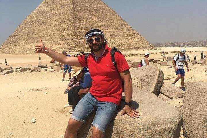 Cairo & Giza Day Trip from Hurghada — Pyramids, Sphinx & Egyptian Museum
