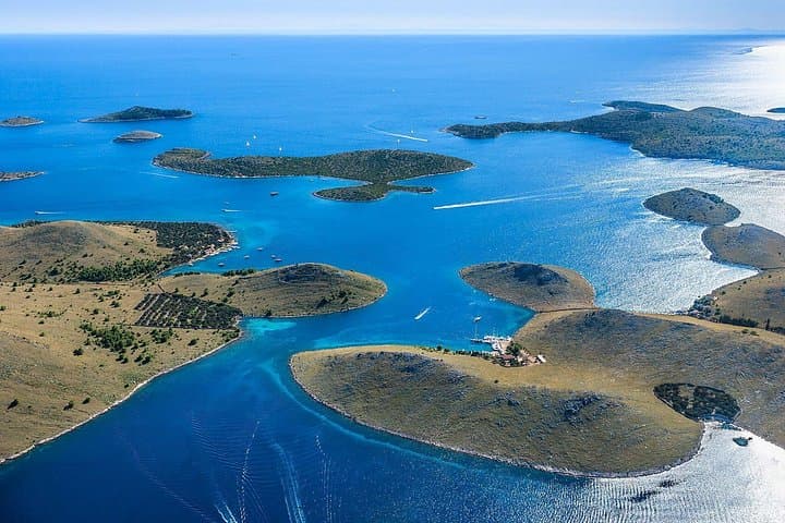 1000 Islands Panoramic Flight Over Kornati & Šibenik — 1.5-Hour Aerial Tour photo 1