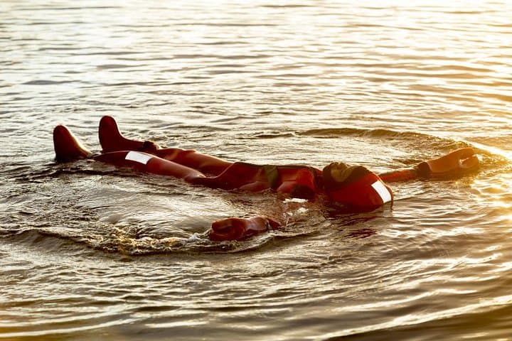 Midnight Sun Floating on an Arctic Lake near Rovaniemi photo 4