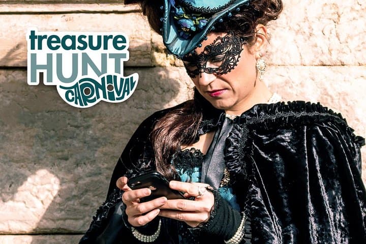 Venice Carnival Treasure Hunt and Mask Painting Workshop in St Marks Square photo 2