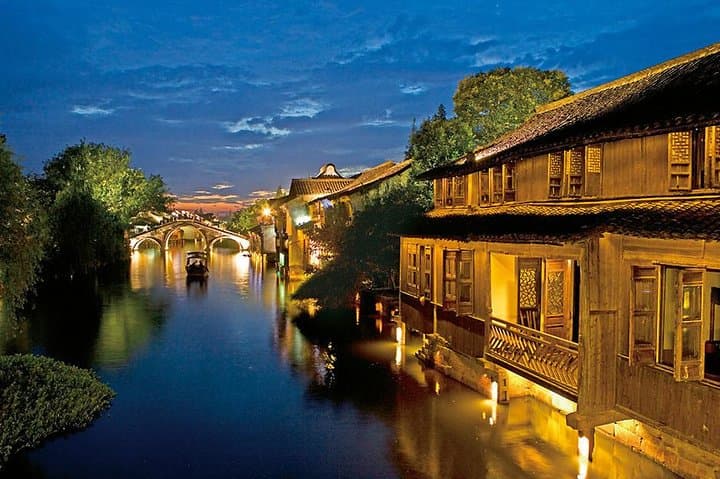 Wuzhen & Xitang Day Trip from Hangzhou: Evening Boat Ride, Dinner, and Ancient Canals photo 3