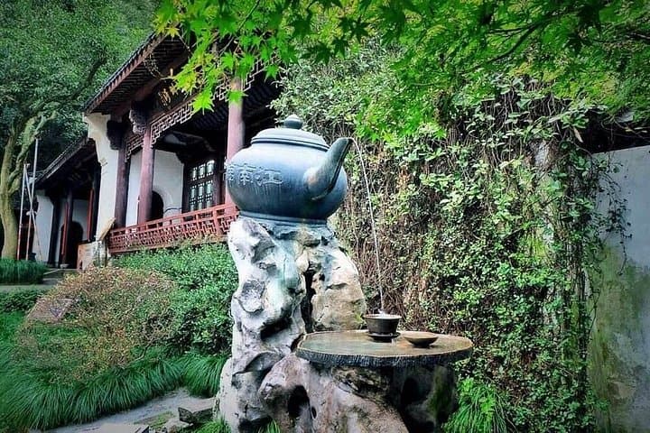 Half-Day Hangzhou Tea Culture & Hupao Spring Private Tour — Longjing Tea, Temple Walk, and Tasting photo 1