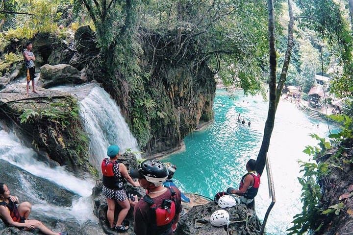 Badian Canyoneering and Kawasan Falls Private Tour — Cebu River Gorge Adventure