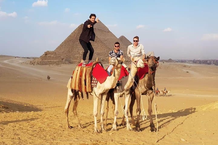 Giza Pyramids Sunset Camel Ride & Bedouin Tea Experience photo 2