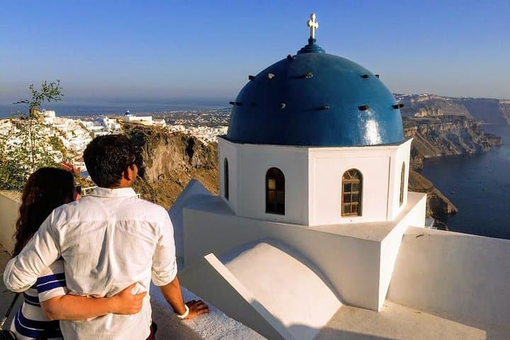 Private Santorini Highlights Half-Day Tour — Oia, Red Beach & Wine Tasting photo 3