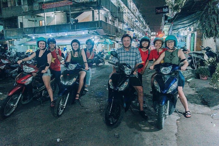 Saigon After Dark: Scooter Street-Food Tour with a Local Student photo 2
