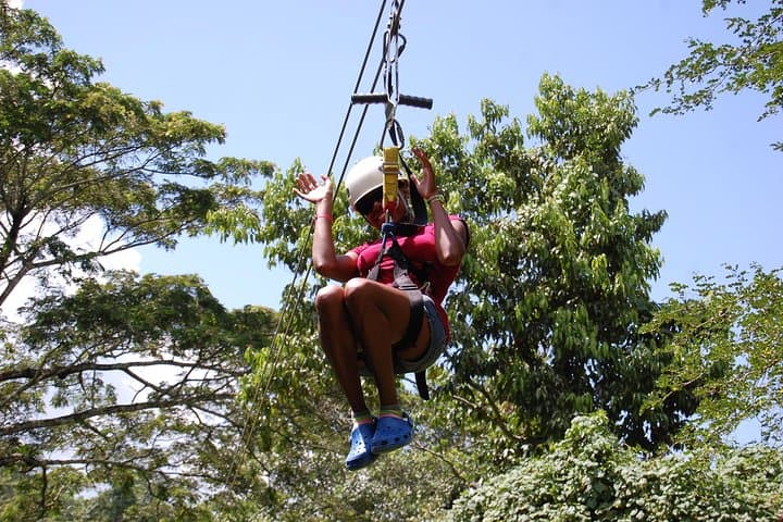 Zipline and Climb Dunn's River Falls: Ocho Rios Adventure