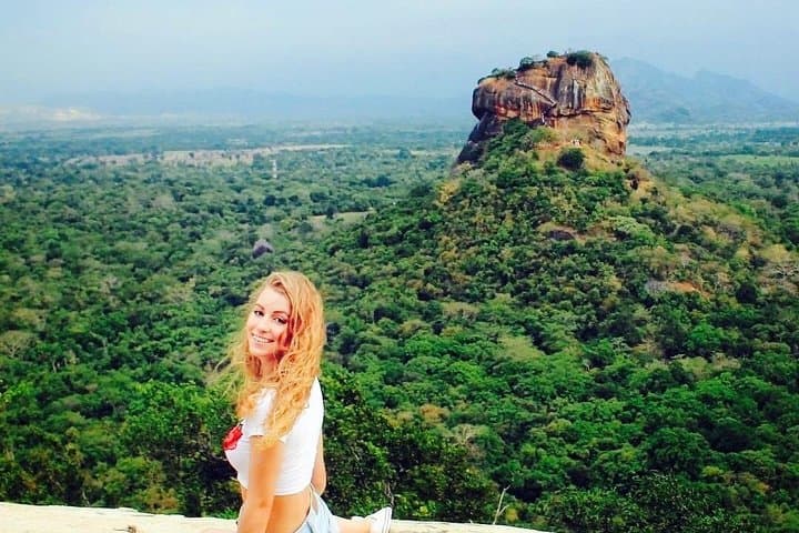 Day Trip from Kandy to Sigiriya & Dambulla: Climb Lion Rock, Explore Cave Temples & Jeep Safari photo 2
