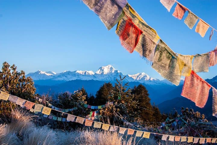 Ghorepani Poon Hill Trek: Sunrise Panorama Over the Annapurna Range