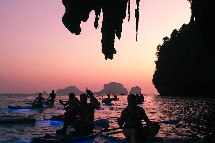 Krabi Bioluminescent Night SUP Tour: Paddle with Glowing Plankton photo 5