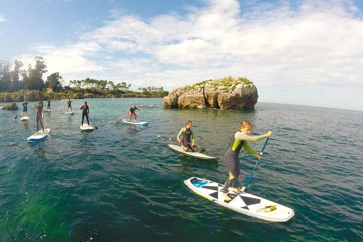 Paddle Surf in Cantabria: Stand-Up Paddle Adventure on Noja's Coast
