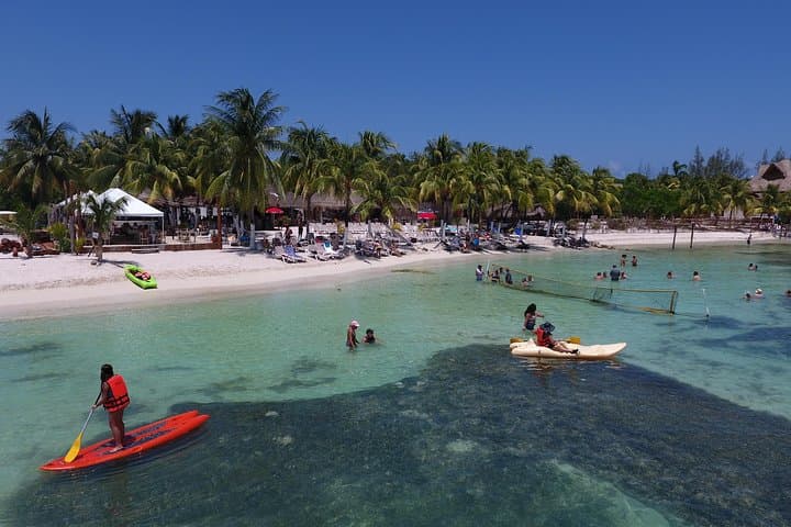 Sunset Party Catamaran to Isla Mujeres — Snorkel, Beach Club & Open Bar photo 2