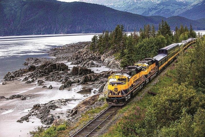 Alaska Railroad Coastal Classic: A Scenic Evening Journey from Seward to Anchorage