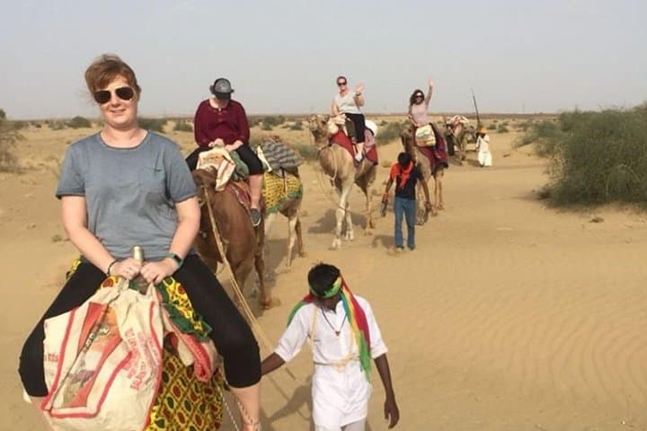 Thar Desert Camel Safari at Sunset — Non-Touristic Half-Day from Jaisalmer