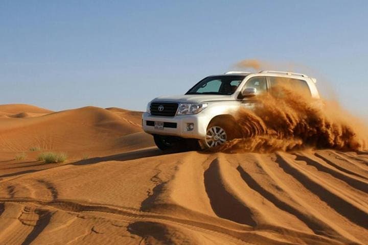Dubai Desert Safari with BBQ Dinner, Camel Ride & Live Shows