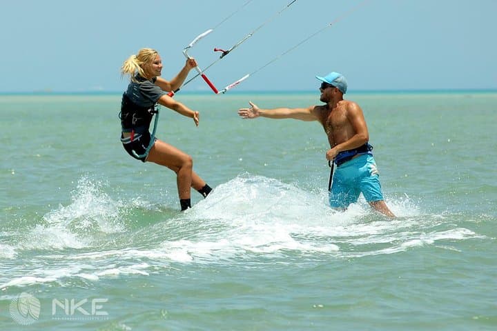 Kitesurfing Lessons in El Gouna: Flat-Water Lagoon Training with IKO Instructors