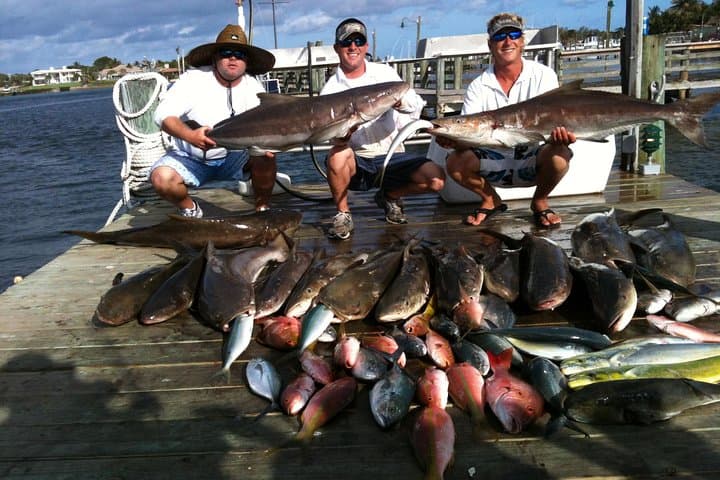 Family Drift Fishing off Palm Beach: Blue Heron Half-Day Charter