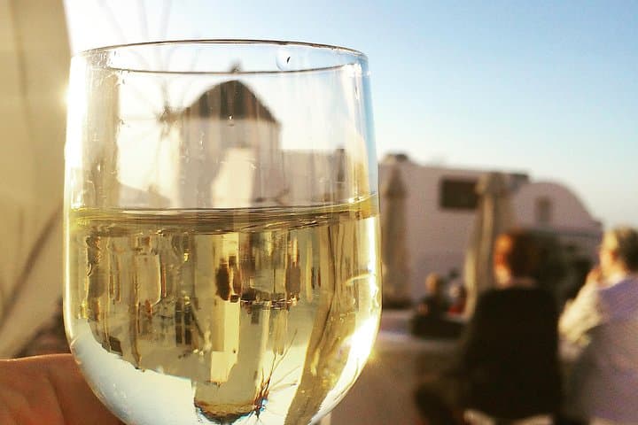 Santorini Wine Tour & Oia Sunset: Volcanic Vines, Caldera Views, and Tasting the Aegean