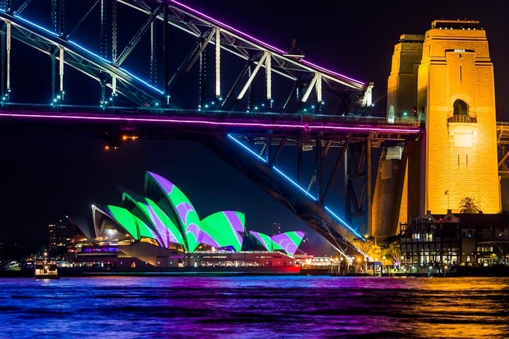 Vivid Sydney Harbour Catamaran Cruise — 90-Minute BYO Lights Experience photo 2