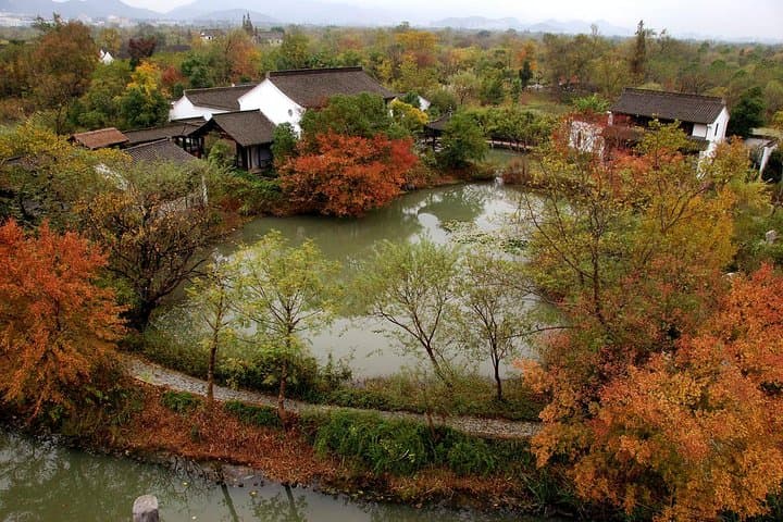 Half-Day Xixi Wetland Park Private Tour with Gondola Boat Ride in Hangzhou