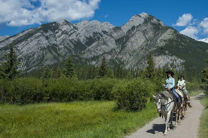 Exploring Banff National Park on a 1 Hour Bow River Horseback Ride photo 4
