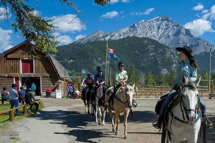 Exploring Banff National Park on a 1 Hour Bow River Horseback Ride photo 5