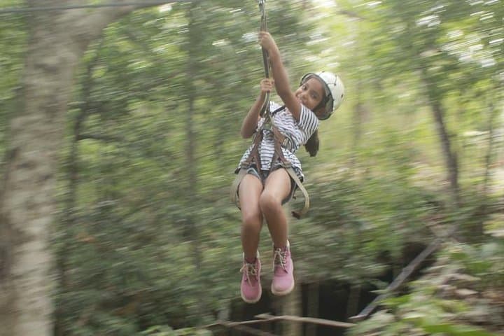 Riviera Maya Jungle Half‑Day: ATV, 1km Zipline, Cenote Swim & Rappel photo 2