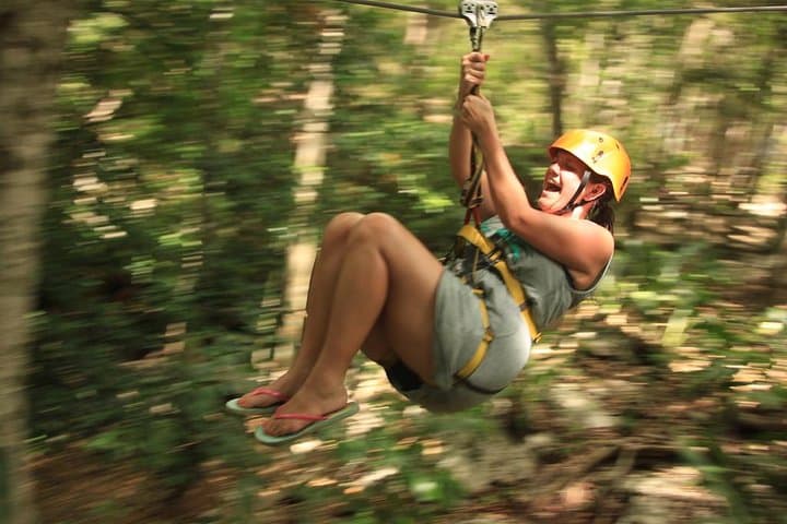 Riviera Maya Jungle Half‑Day: ATV, 1km Zipline, Cenote Swim & Rappel photo 4