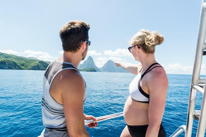 Soufriere Hop & Drop Boat Transfer with Snorkel Stop (From Castries) photo 3