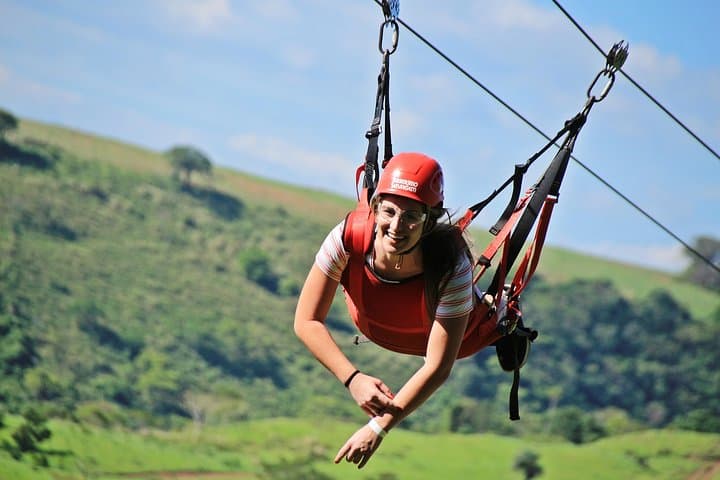 Super Zipline Brotas: Two Long Ziplines Over Pinheirinho River Valley