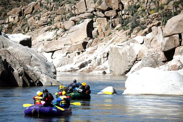3-Day Wilderness Salt River Raft Trip — Class IV Rafting & Desert Canyon Camping