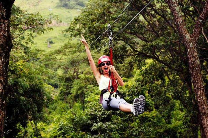 Zipline Mega Tour Brotas: 120m Canopy Flight & Cristal Waterfall Trail photo 2