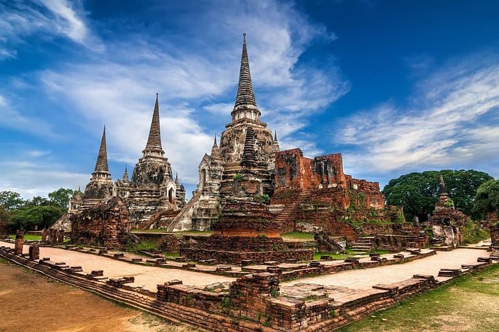 Ayutthaya Day Trip and Scenic Chao Phraya River Cruise from Bangkok