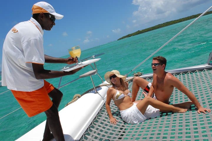 Ile Aux Cerfs Catamaran & Speedboat Cruise — Full-Day BBQ, Beaches & Island Hopping in Mauritius photo 2