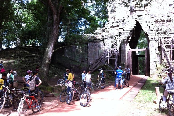 Cycling the Ruined Temples: Private Bicycle Tour of Angkor Wat, Bayon & Ta Prohm photo 1