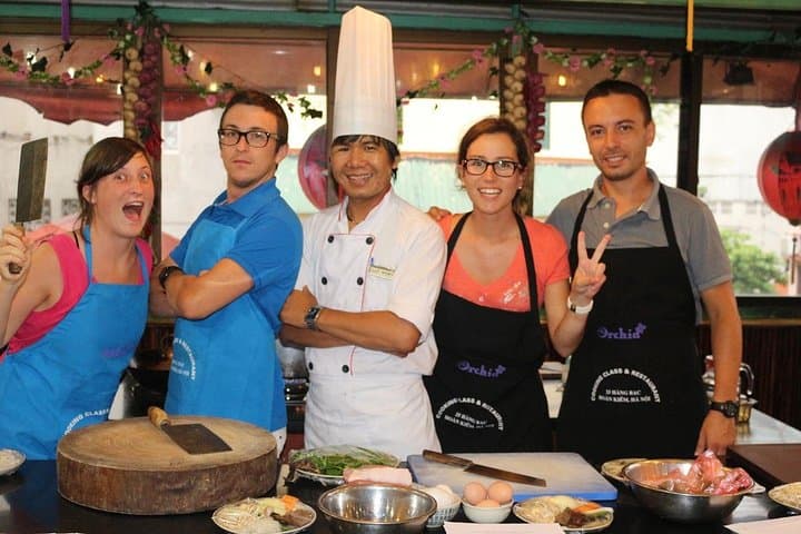 Hanoi Market and Ancient House Cooking Class: Hands-On Vietnamese Food Experience