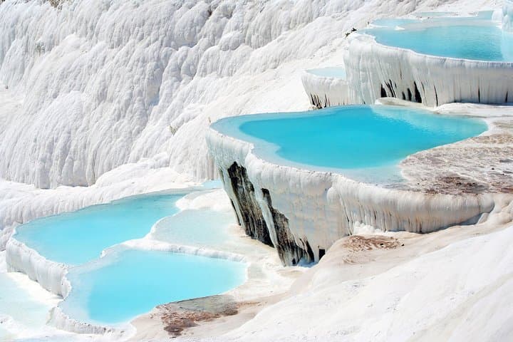 Pamukkale Full-Day Tour: Walk the White Travertines & Explore Hierapolis