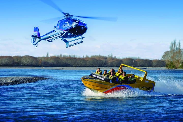 Christchurch Heli-Jet: Helicopter Flight and Waimakariri Jet Boat Adventure photo 1