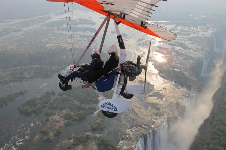 Microlight Flights Over Victoria Falls: 15-Minute Scenic Flight Above the Zambezi Gorge