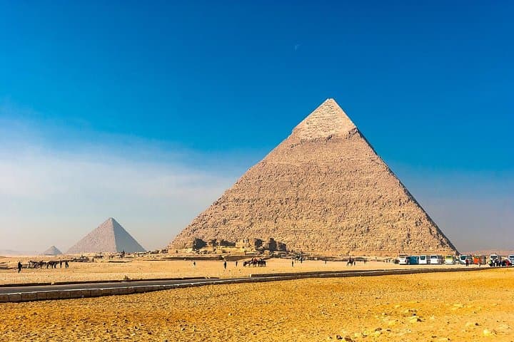 Half-Day Pyramids of Giza Tour — Camels, Sphinx & Egyptian Lunch photo 1