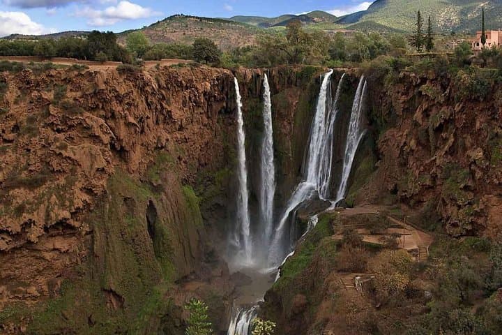 Day Trip to Ouzoud Waterfalls and Atlas Mountains from Marrakech