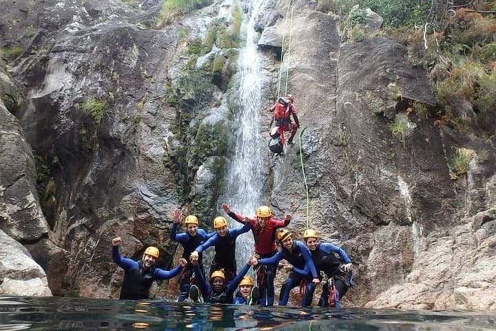 Braga Canyoning Tour: Recreational River Rappels, Slides & Jumps