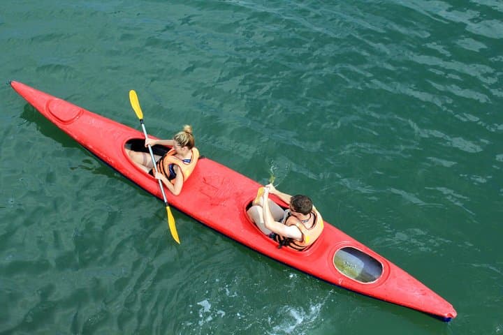 Halong Bay Half-Day Cruise: Kayak Caverns, Fishing Villages & Seafood Lunch photo 5