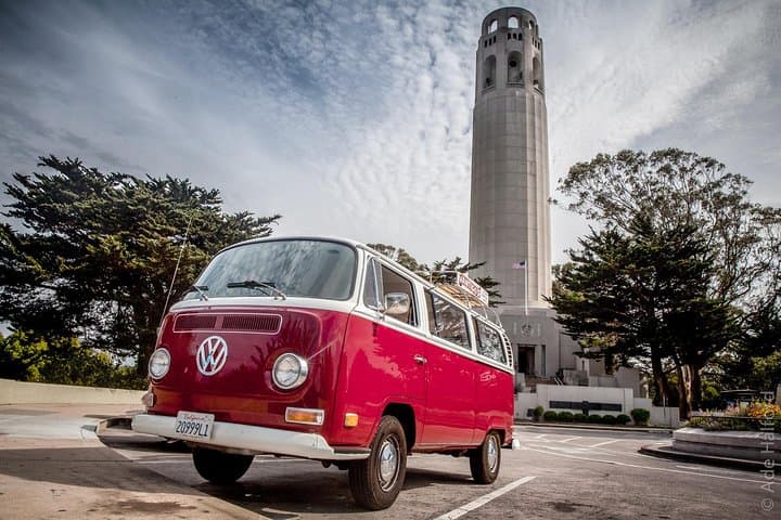 Vantigo San Francisco VW Bus Tour — Classic VW City Tour of 14 Districts