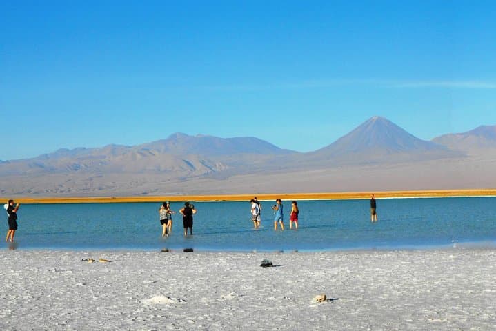 Float at Cejar and Sunset at Tebenquiche: Atacama Salt Flat Lagoons Tour from San Pedro de Atacama photo 3